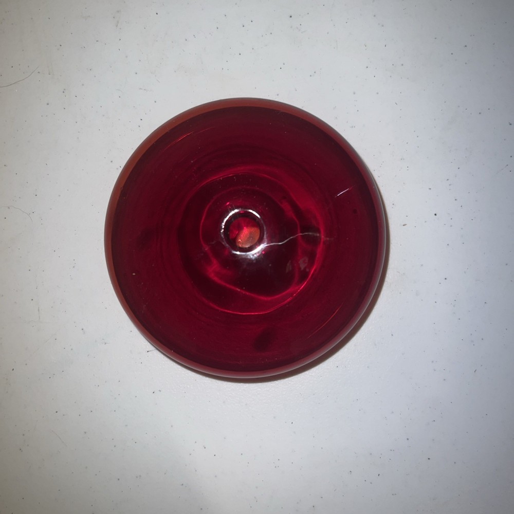 Red Antique Glass