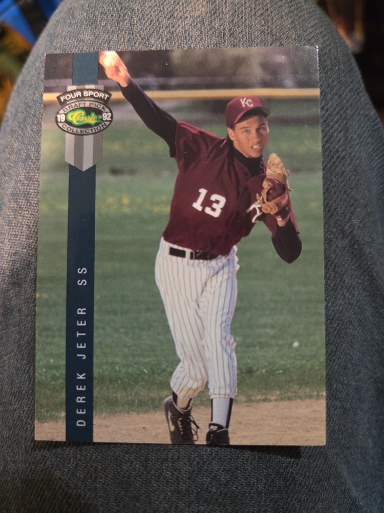 1992 Classic Four Sport Draft Pick Collection - Derek Jeter #231 (RC)