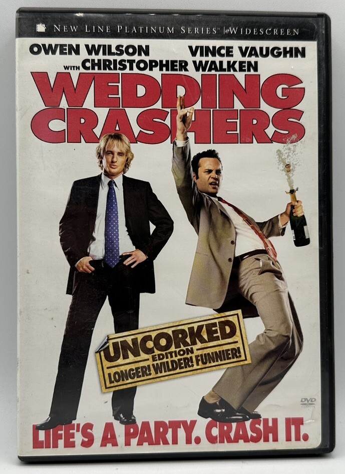 Wedding Crashers DVD Widescreen New Line Platinum Series Owen Wilson