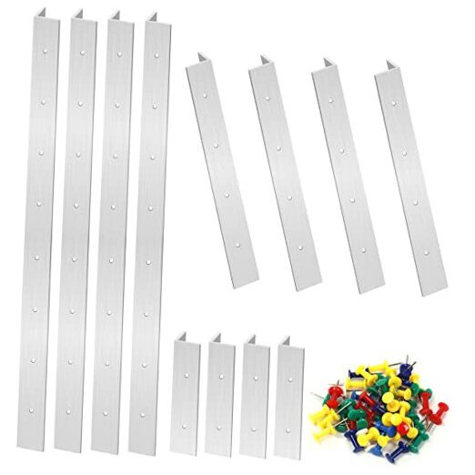 Swpeet 72Pcs 3 Sizes 3inch 6inch 12inch Stained Glass Supplies Assortment Kit