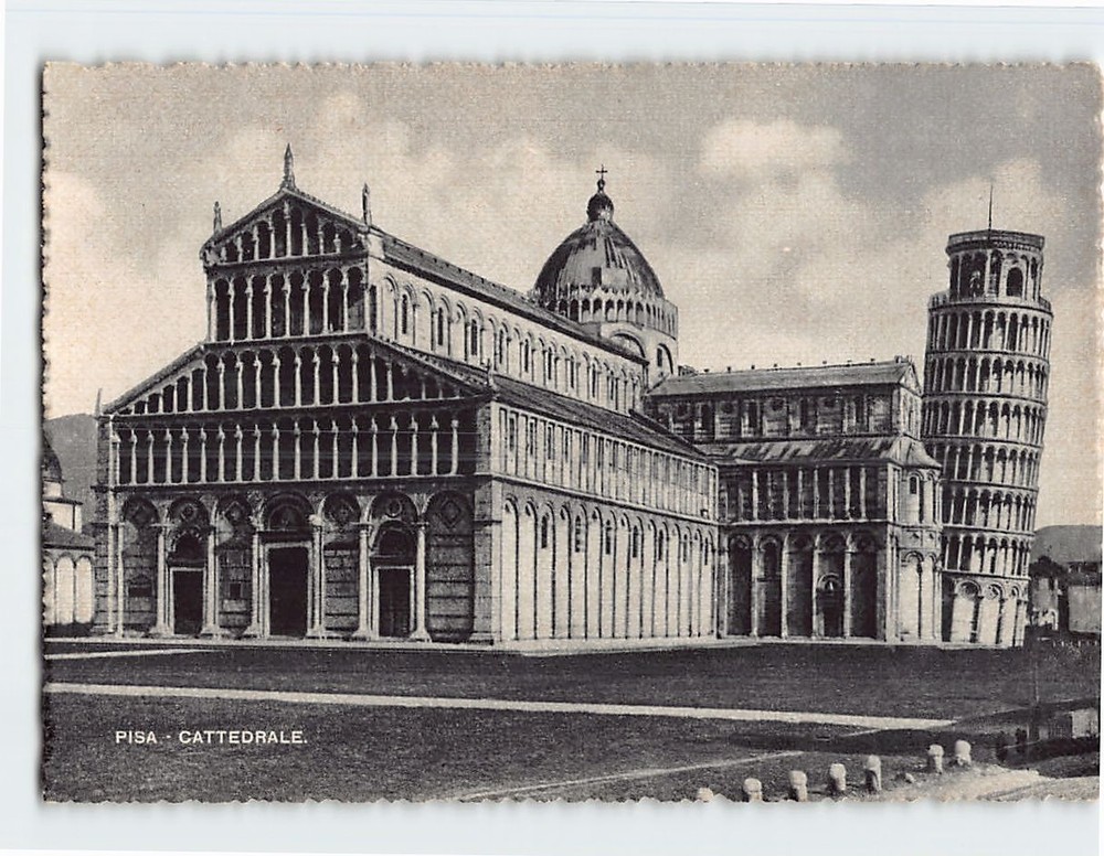 Postcard Pisa Cathedral Pisa Italy
