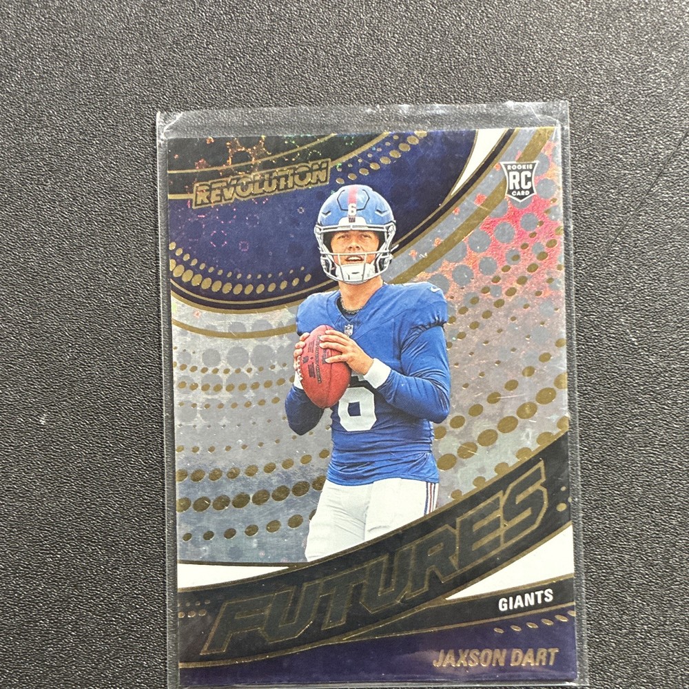 Panini 2025 Revolution Futures Jaxson Dart #13 Rookie RC New York Giants NFL