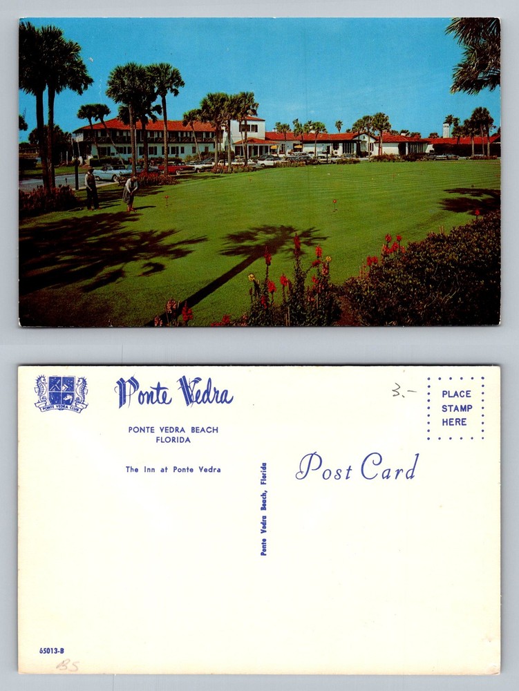 Ponte Vedra Beach, FL-Florida, Inn at Ponte Vedra Golf Course Vintage Postcard