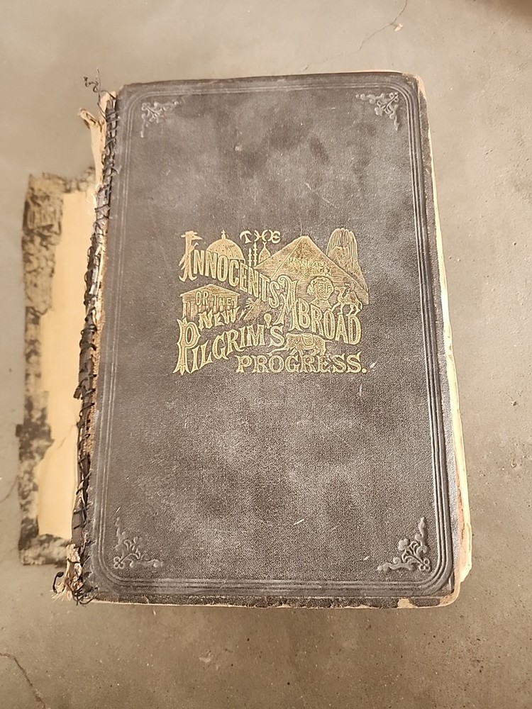 1870 The Innocents Abroad or the New Pilgrim’s Progress by Mark Twain