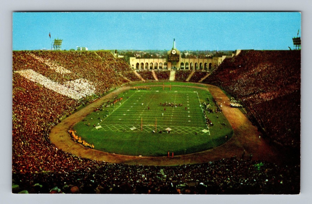 Los Angeles CA-California Coliseum Exposition Park Vintage Postcard Standard PC