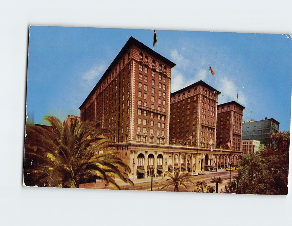 Postcard The Biltmore Hotel Los Angeles California USA