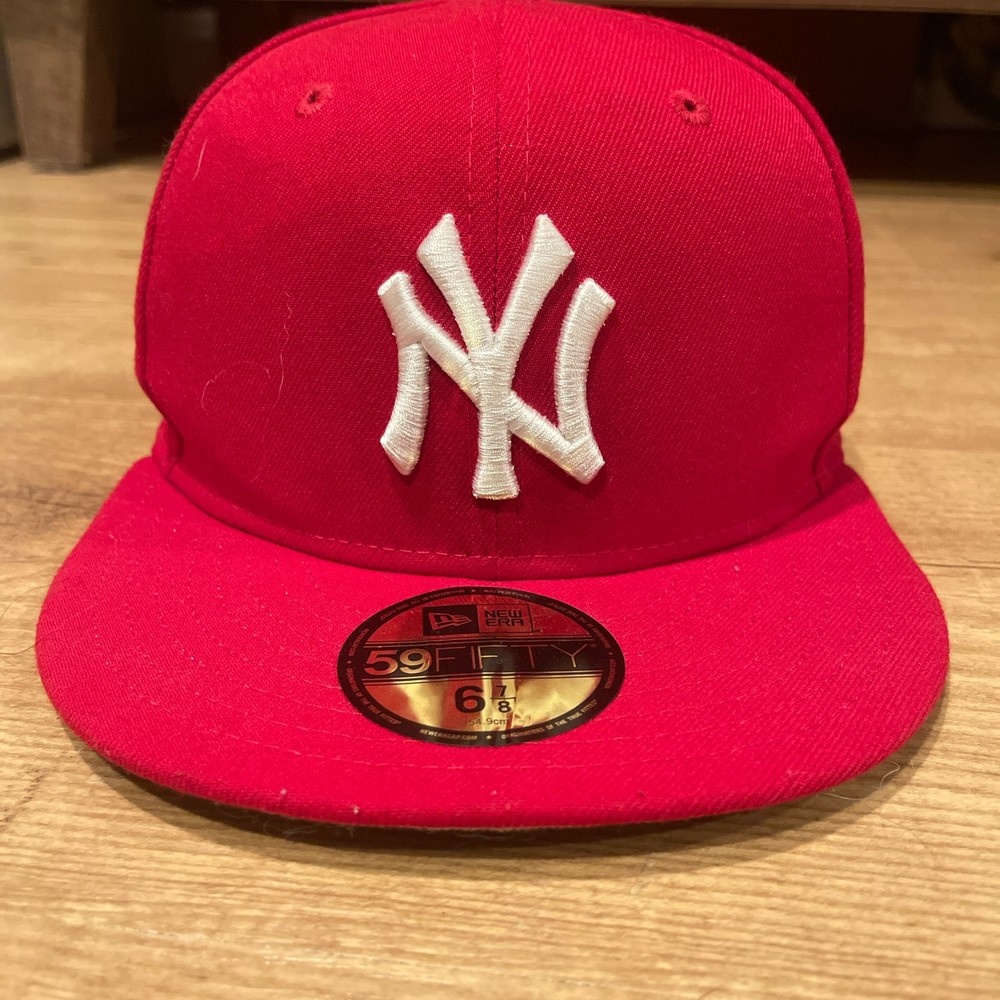 New Era New York Yankees Scarlet 9 Fifty Snapback Hat, Red - 11941921-OS