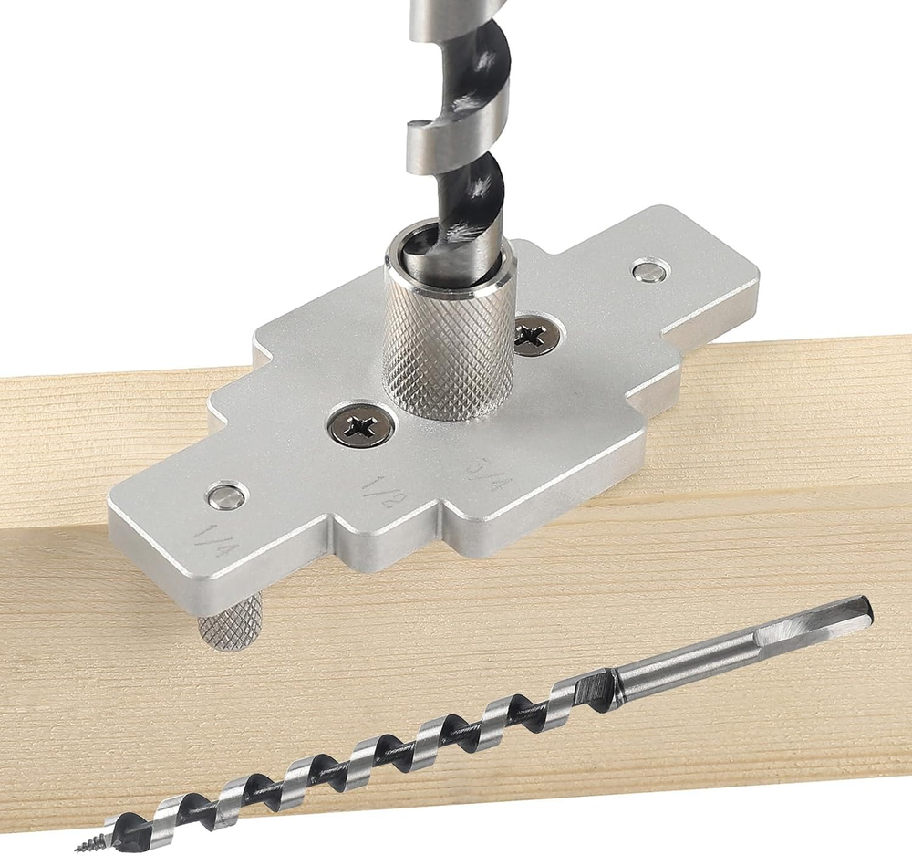 Floating Shelf Bracket Dowel Jig Kit with 1/2