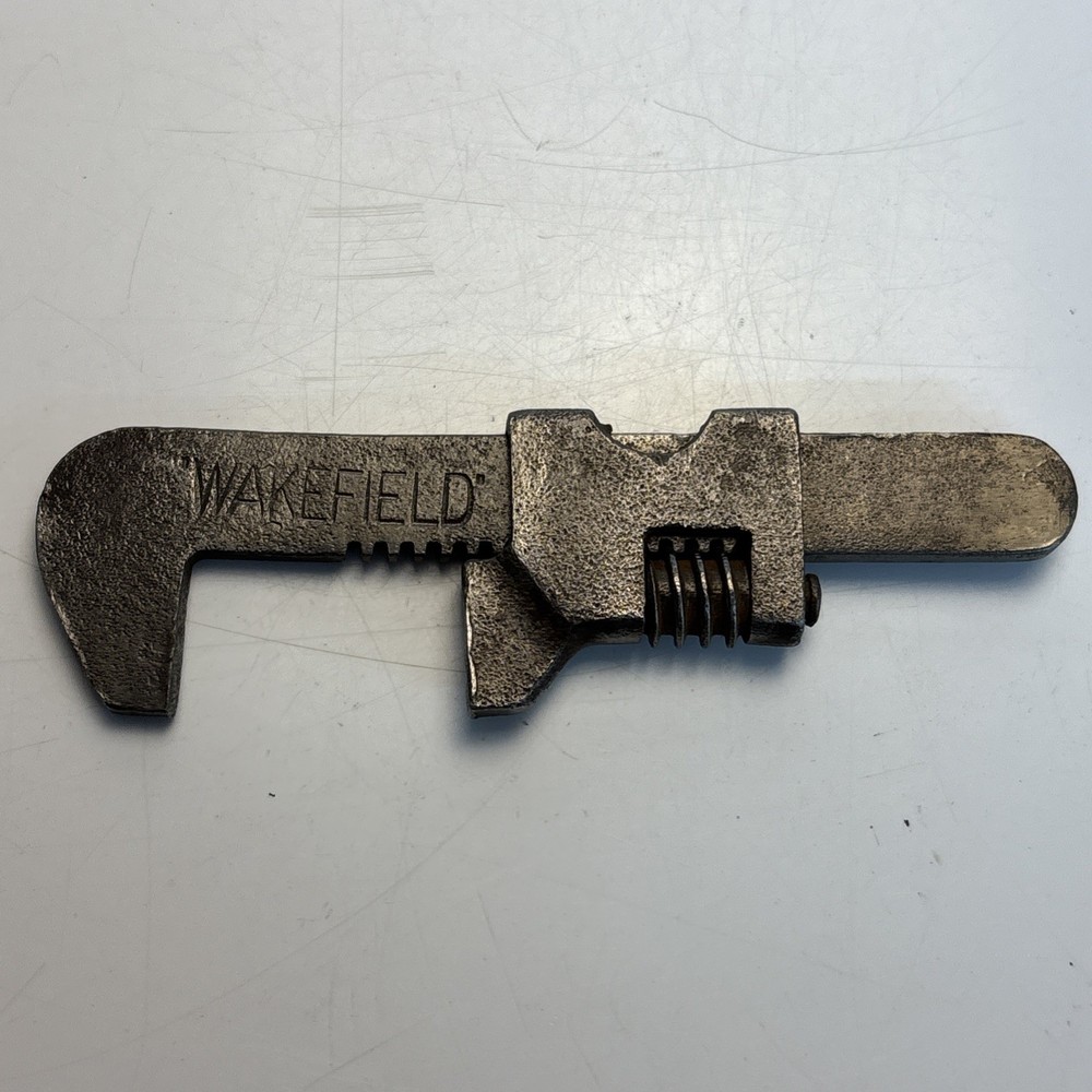 Vintage Wakefield 5” Bicycle Adjustable Wrench Tool