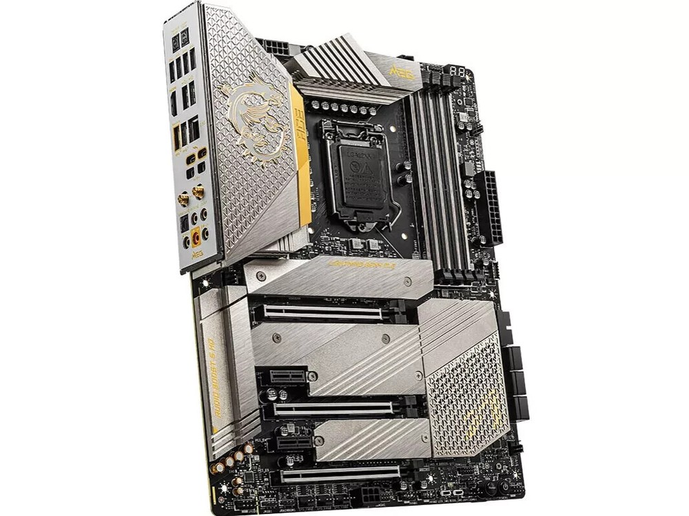 MSI MEG Z590 ACE GOLDEDITION Motherbaord LGA1200 DDR4 128G HDMI ATX Tested