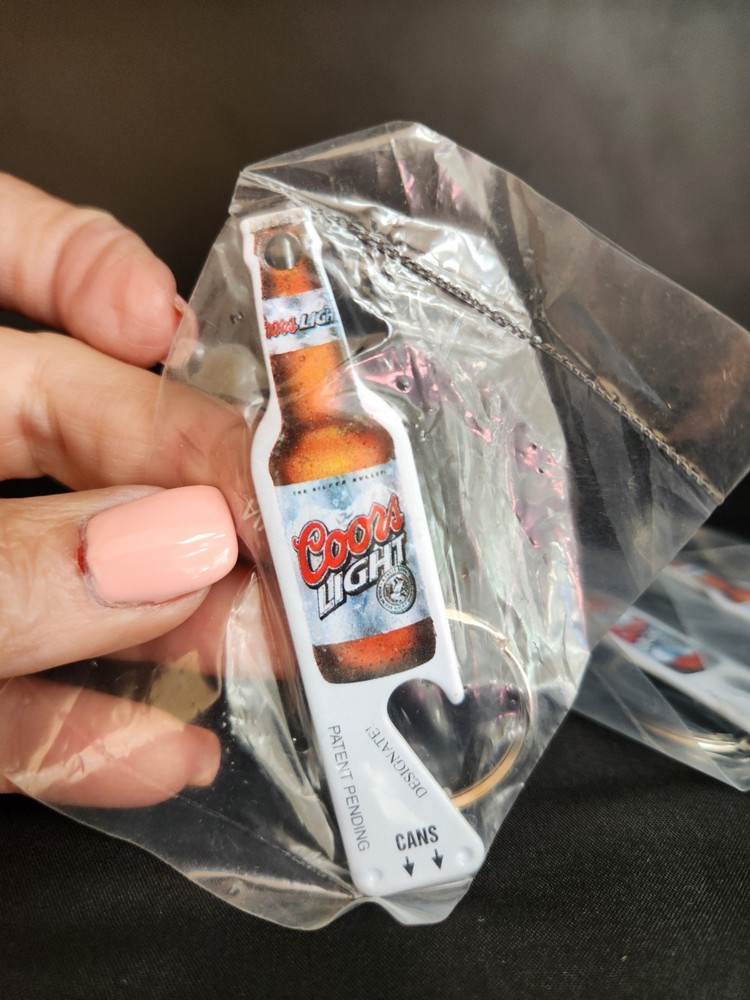 Collectible Coors Light Bottle Opener Key Chains (7) NEW