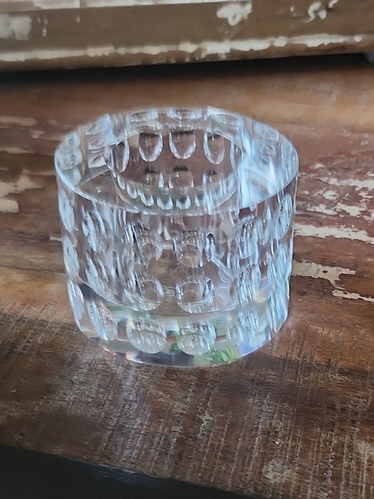 Oleg Cassini Crystal Votive Candle Holder
