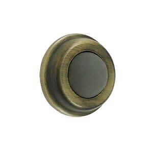Deltana WB100 Wall Stop Door Stop, Flush Bumper, Diameter 1