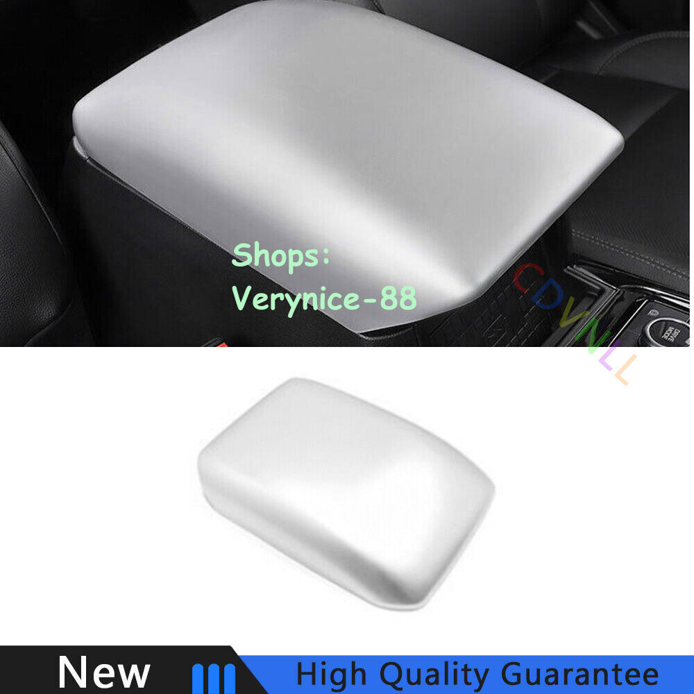 Fit For Ford Explorer 20-22 Matte Silver Central Console Storage Box Cover Trim