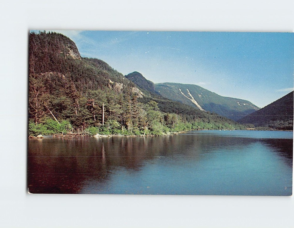 Postcard Echo Lake Franconia Notch New Hampshire USA