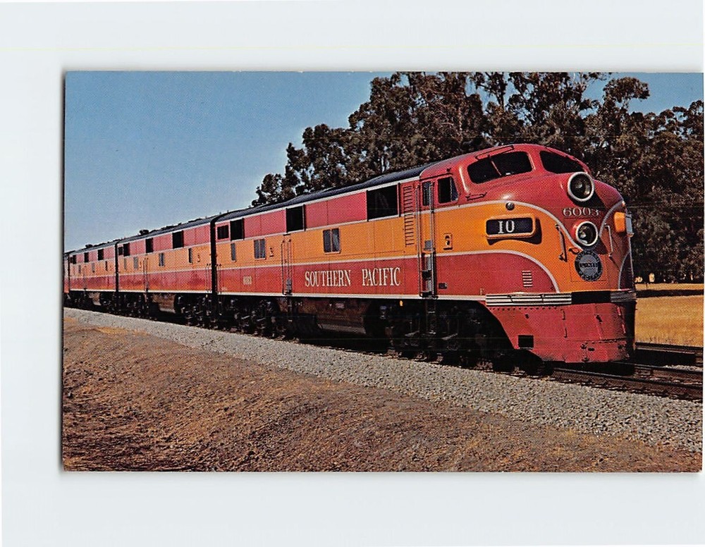 Postcard No. 10 Southern Pacific Co. Sacramento Valley Northern California USA