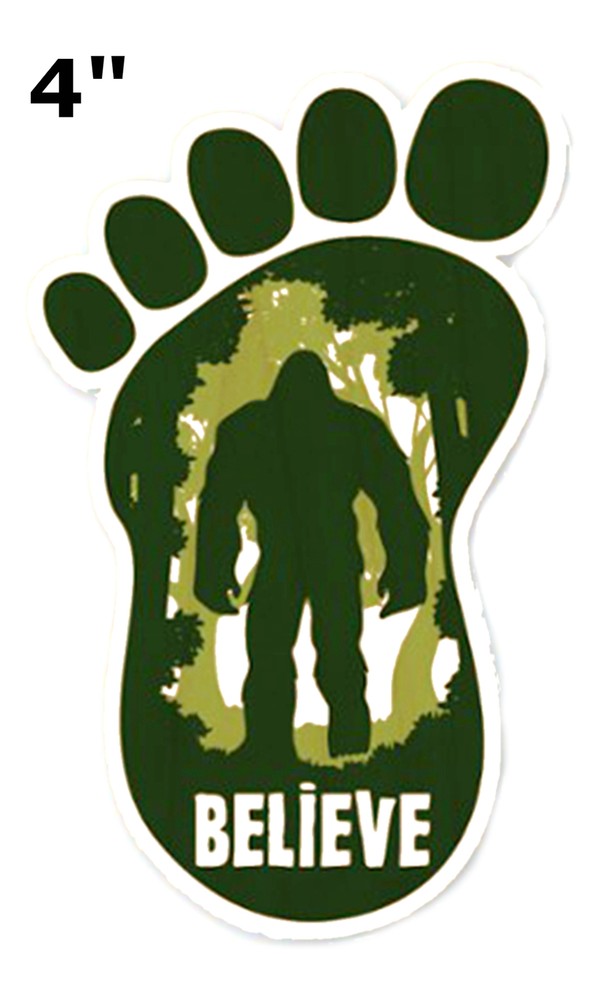 Bigfoot I Believe Vinyl Decal for Car Truck Window Bumper Cryptid Sticker