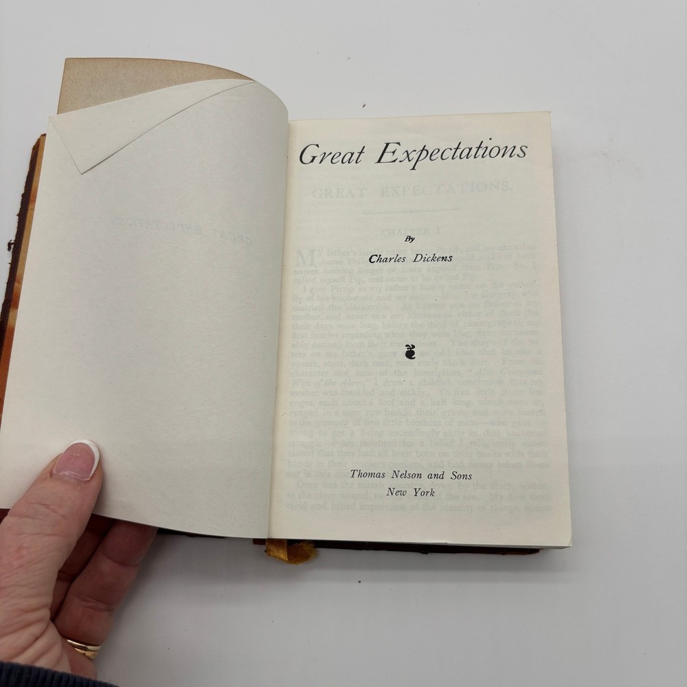 Great Expectations Charles Dickens Thomas Nelson and Sons Vintage Pocket Book