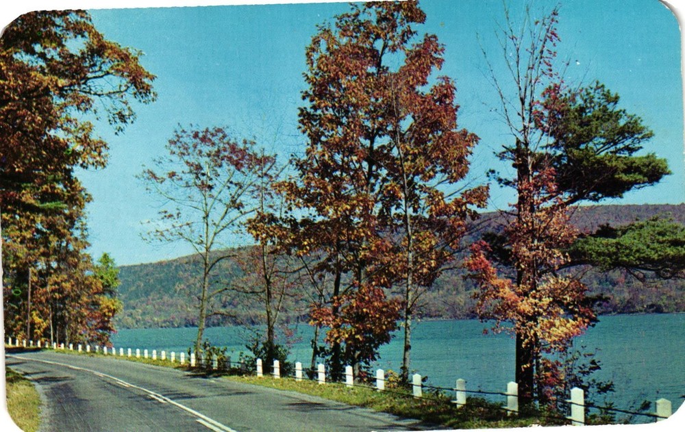 Vintage Postcard- Otsego Lake, Cooperstown, NY.