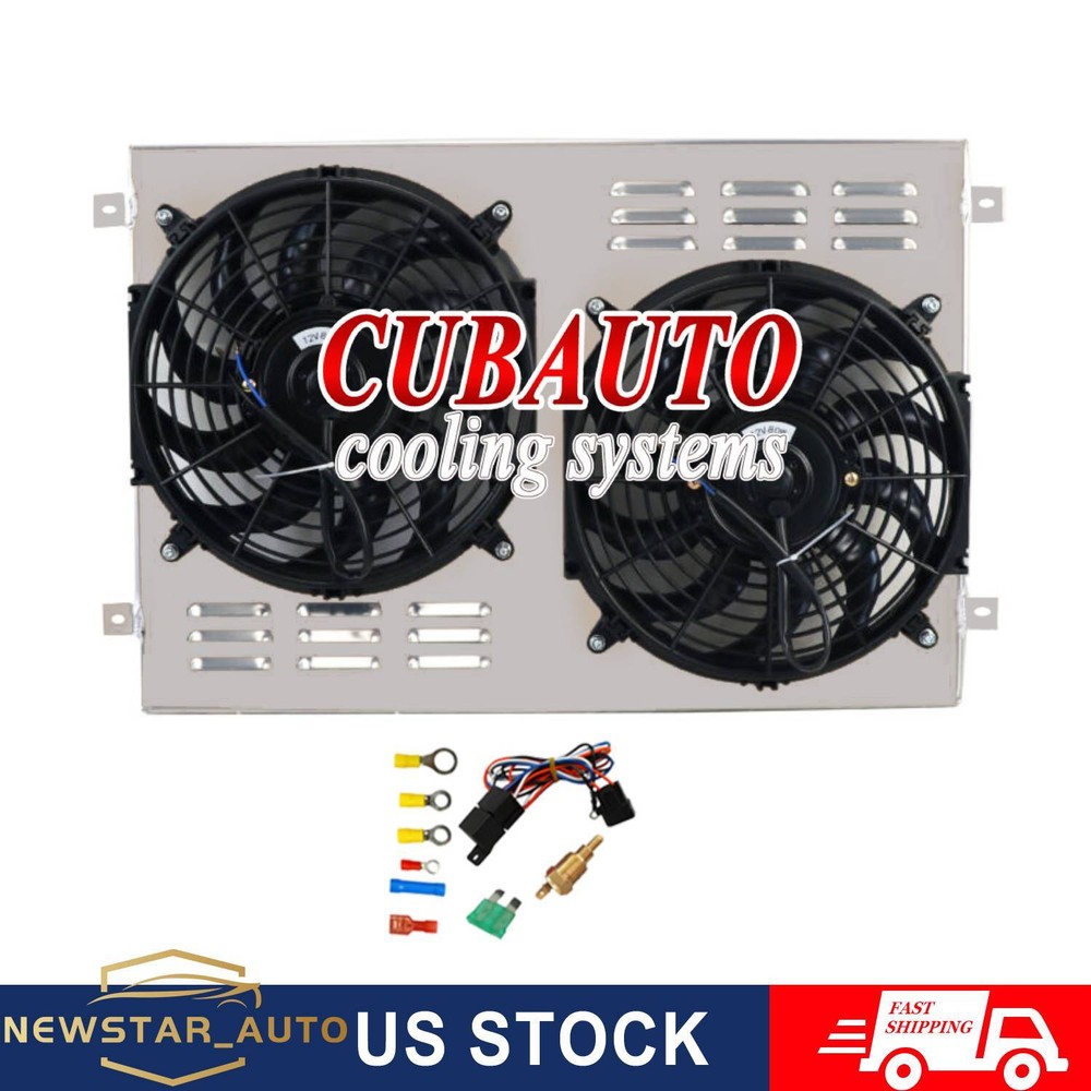 Aluminum Shroud Fan Relay For 1968-74 Dodge Mopar Plymouth Charger Big Block