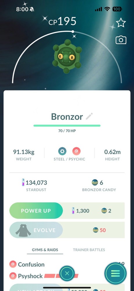 Pokemon GO - Shiny Bronzor | Registered or 30 Days Friendship Bonus !!