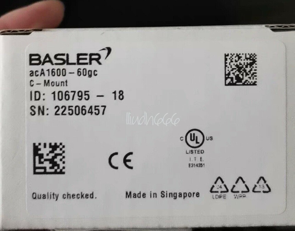 1PC NEW Basler acA1600-60gc Industrial Camera