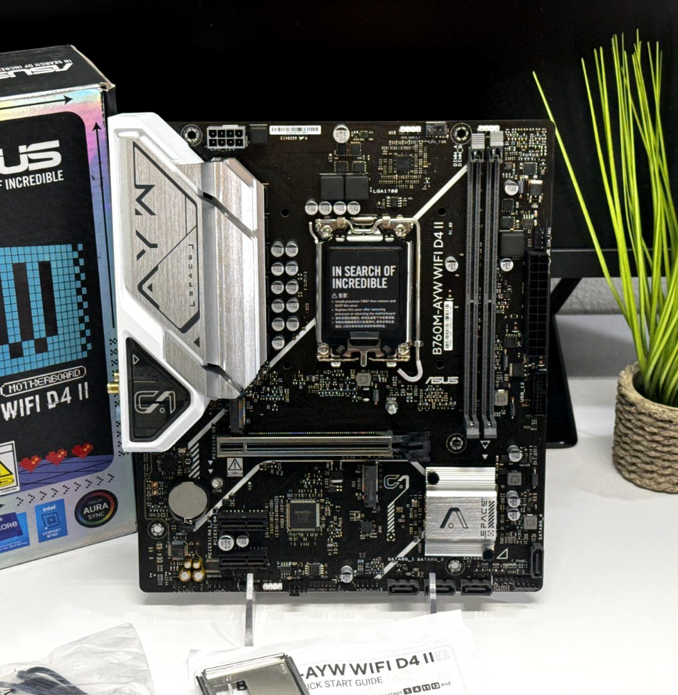 ASUS B760M-AYW WIFI D4 II LGA1700 DDR4 mATX WiFi 6 PCIe 5.0