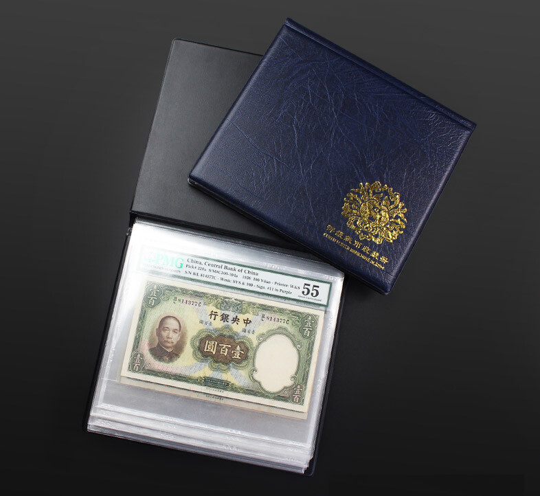 Graded Banknotes Collection Album Certificated Banknote Book Brand New Size F