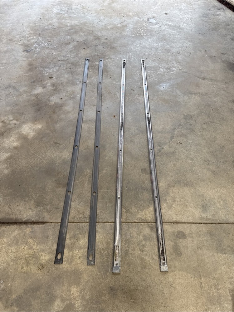 Jeep Cherokee XJ 84-90 Roof Rack Straight Rails OEM CHROME (TC87)