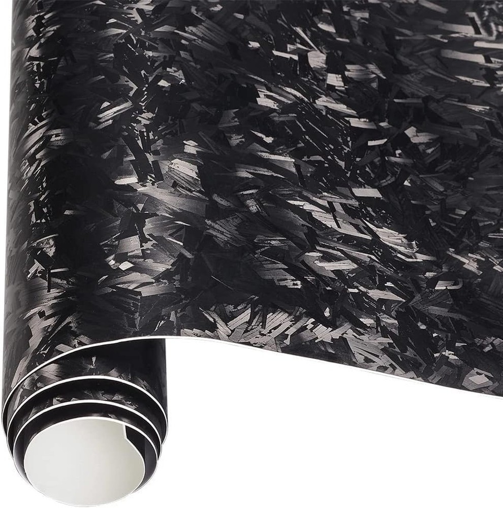 XhuangTech Forged Carbon Fiber Vinyl Wrap Film with Strong Adhesive
