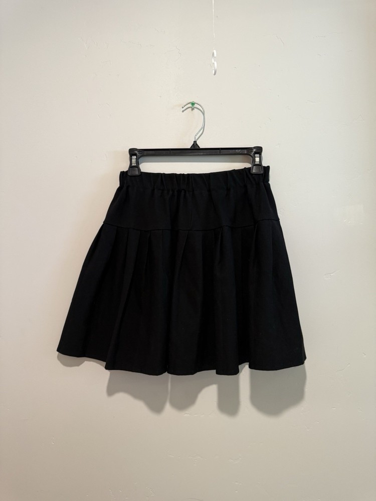 Urban CoCo Womens Skirt Size Small Black Lined Wide Waistband Pleats