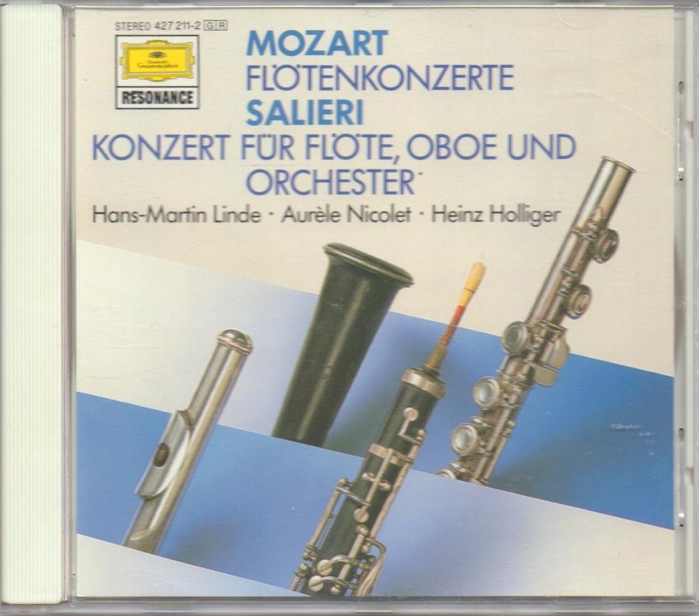 Wolfgang Amadeus Mozart [Composer], Mozart: Concerto for Flute + Orch , audioCD