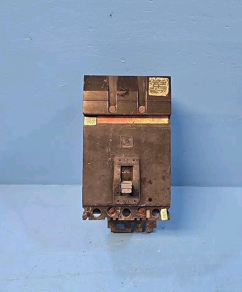 Square D FA34080 80A 600V ILine 3Pole Circuit Breaker