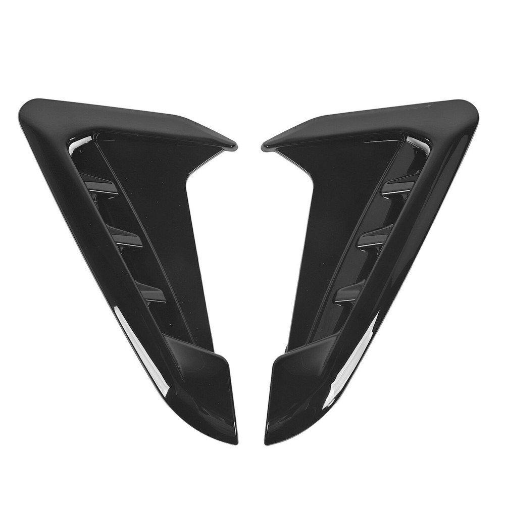 1 Pair Side Vent Trim Left Right Car Mudguard Side Air Vent Cover Sticker Decor