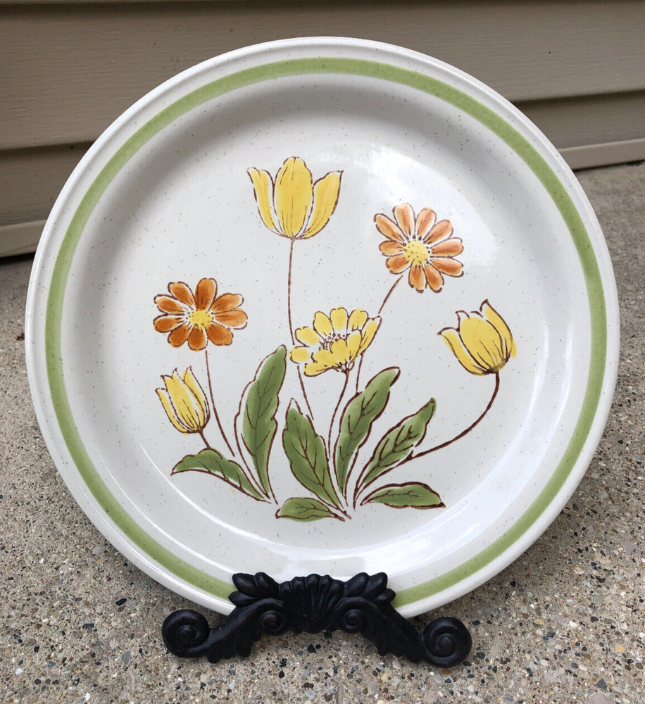 Country Casual Hand Painted Floral Stoneware Sunnyvale 11