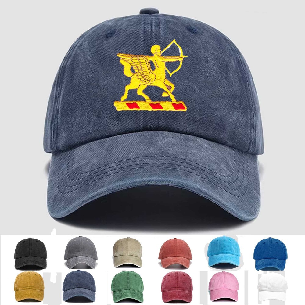 Custom Embroidered Hat 6th Field Artillery Regiment, Veteran Cap, Trucker Hat
