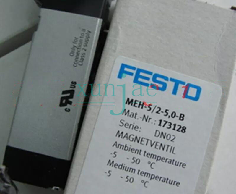 1PCS NEW FESTO MEH-5/2-5.0-B MEH-5/2-5,0-B 173128 Solenoid Valve