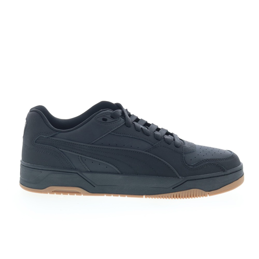 Puma RBD Break Buck 40392401 Mens Black Leather Lifestyle Sneakers Shoes