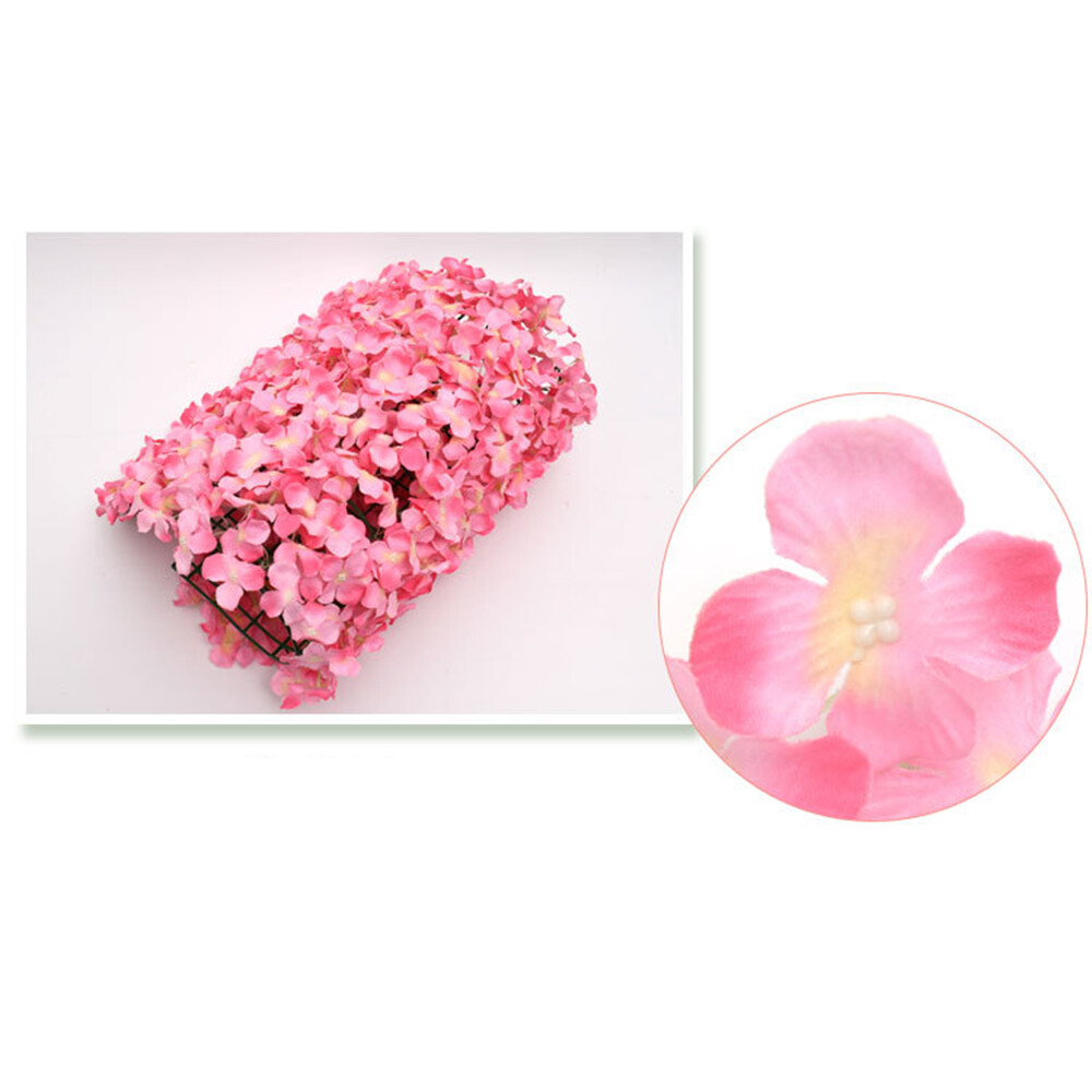 Artificial Wedding Silk Flower Wall Decor 10X Background Rose Floral Panels