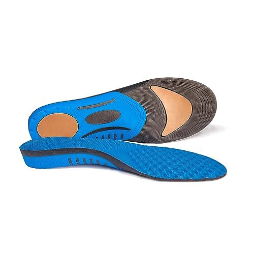 RooRuns Arch Support Inserts Orthotic Insoles SizeS Blue