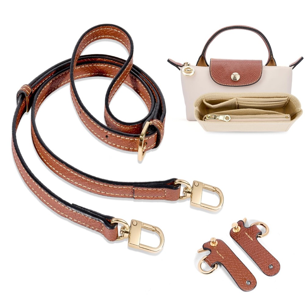 Purse Straps Replacement Multi-Pocket Felt Handbag Organizer Insert