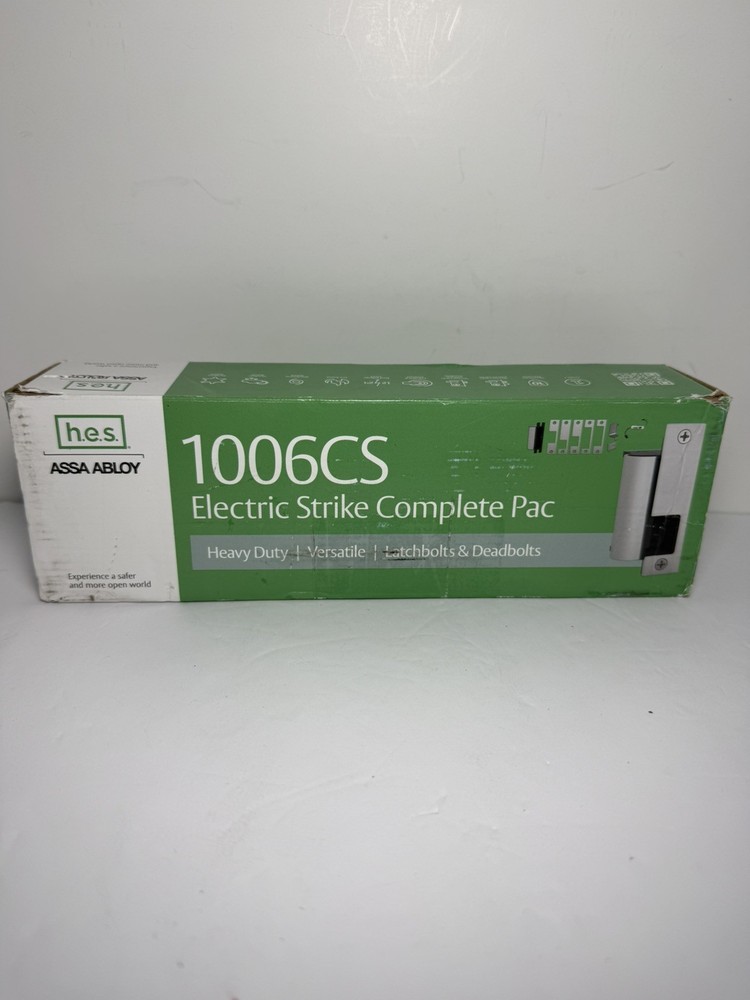 Assa Abloy HES 1006CS 12/24D-630 Electric Strike 100630496 Complete Pac - NEW