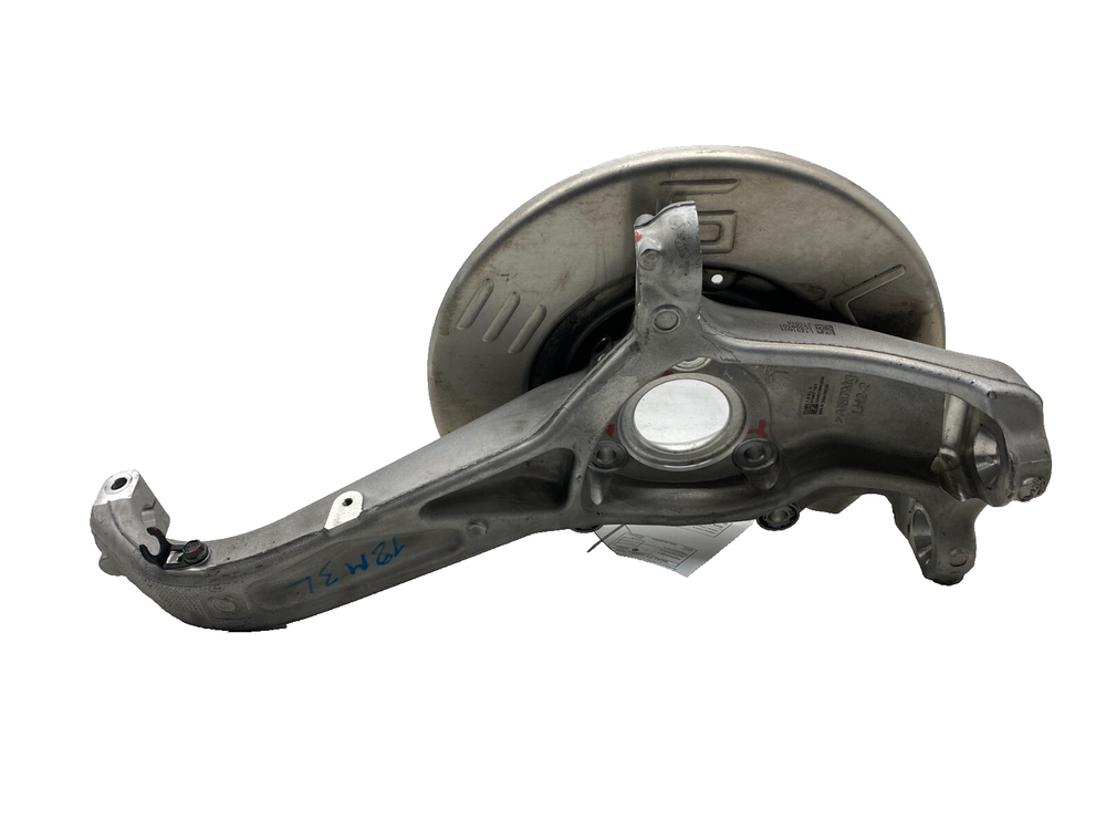 ⭕ 17-23 Model 3 Front Driver Spindle Knuckle with Brake Shield Left 1044311-00-E