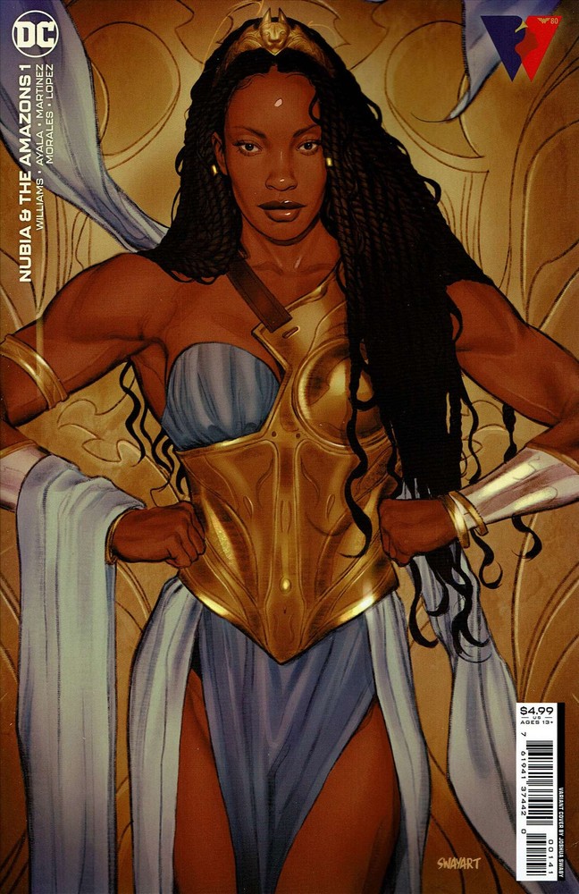 Nubia And the Amazons #1B VF/NM; DC | cardstock - we combine shipping
