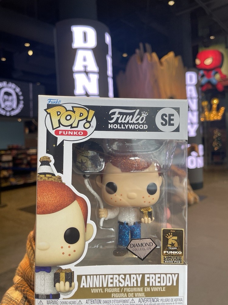 Funko Pop Anniversary Freddy- Funko Hollywood 5 Year Anniversary LE 3,000 Pcs