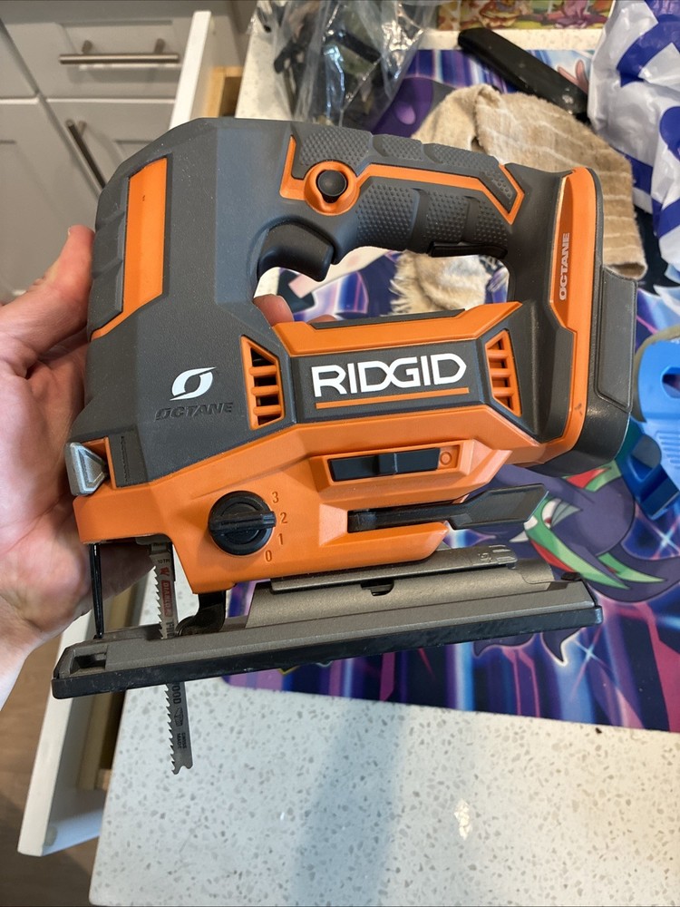 RIDGID R8322 18V Brushless Cordless Jig Saw (Tool Only) Great Condition