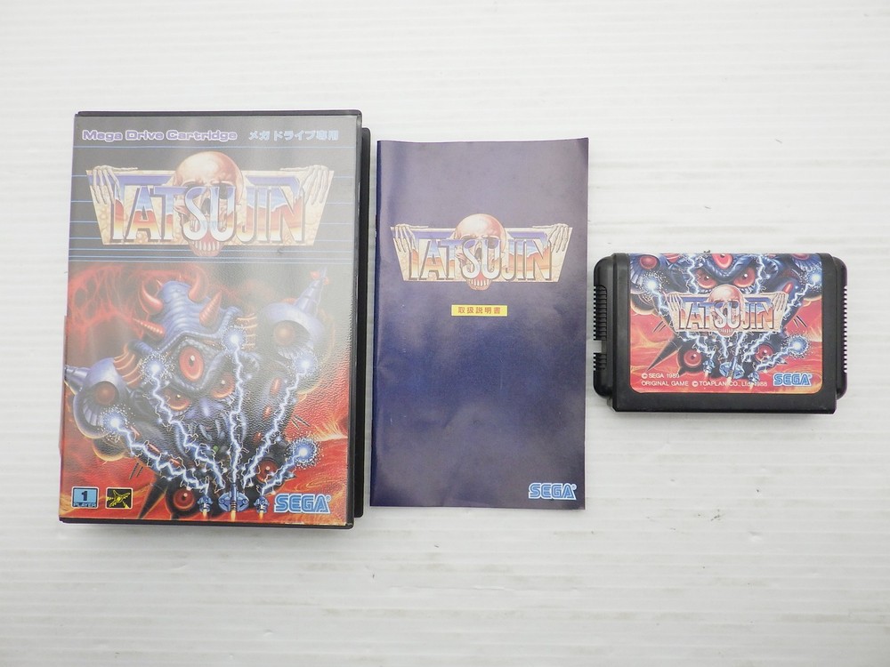 Truxton (TATSUJIN) Mega Drive JP GAME. 9000025423960