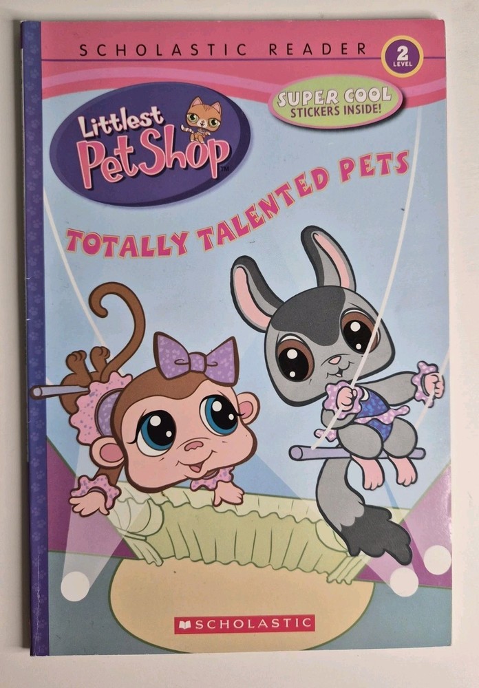 Littlest Pet Shop Book Totally Talented Pets Reader 2007
