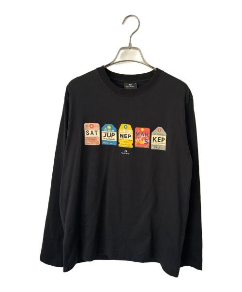 PAUL SMITH                    Long sleeve cut and sew black MK.212558