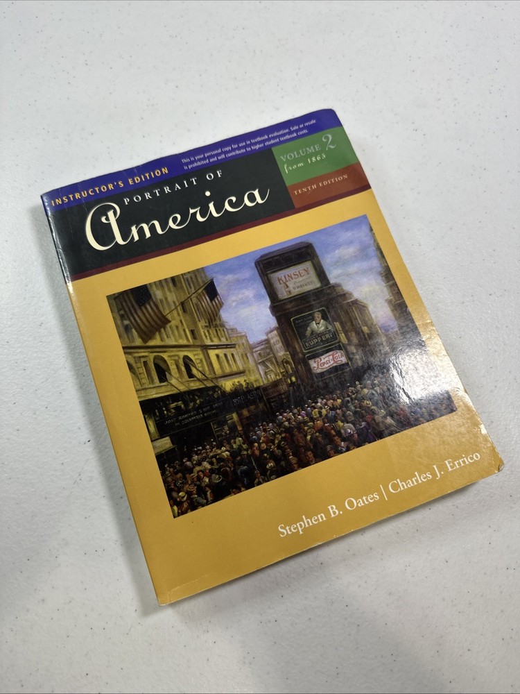 Portrait of America, Volume II - Instructor’s Edition